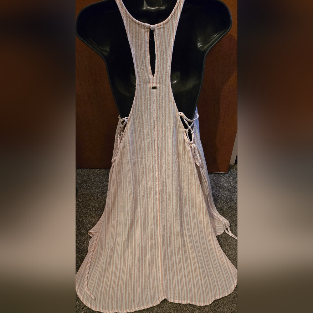 O'Neill Cute Sleeveless Side Tie Lightweight Dress SzM - Picture 3 of 9